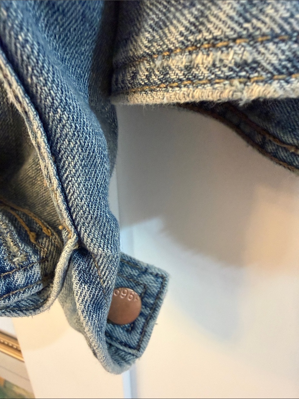 GAP 1969 Light Blue Women's Denim Jacket - Classic Jean Trucker - Picture 9 of 9
